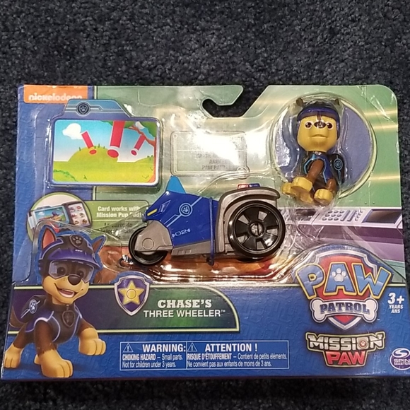spin master Other - Nwt! Paw patrol Chase's three wheeler